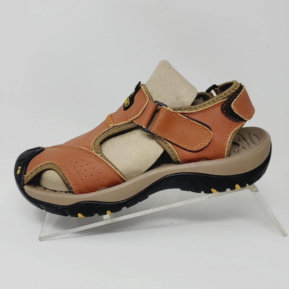 Fashion Men's Sandals Size 8 M Brown Water Hiking Shoes